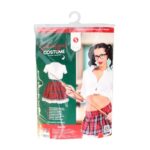 Schoolgirl costume - s/m - white - obrazek 2