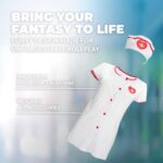 Nurse costume - s/m - white - obrazek 5