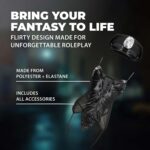 Police costume - s/m - black - obrazek 5