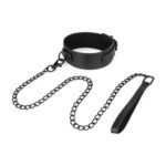 Bedroom fantasies - faux leather
collar & chain black - obrazek 6