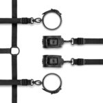 Bedroom fantasies - under the bed restraint bondage set black - obrazek 4