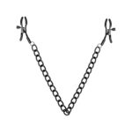 Bedroom fantasies - nipple clamps
with chain black - obrazek 4
