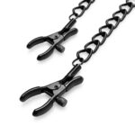 Bedroom fantasies - nipple clamps
with chain black - obrazek 5