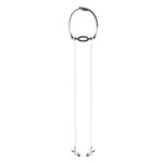 Bedroom fantasies - nipple clamps & silicone gag ring black - obrazek 4