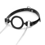 Bedroom fantasies - nipple clamps & silicone gag ring black - obrazek 5