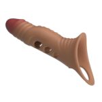 Pretty love 8.7" vibrating penis sleeve extender - obrazek 6