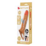 Pretty love 8.7" vibrating penis sleeve extender - obrazek 9