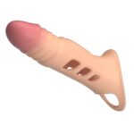 Pretty love 8.7" vibrating penis sleeve - obrazek 5