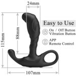 Pretty love andrew app-controlled vibrating anal plug - obrazek 7