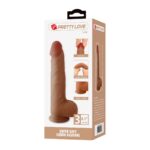 Pretty love lisle 8.1" super soft liquid silicone dildo - obrazek 8