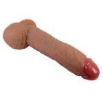 Pretty love mendel 10" super soft liquid silicone dildo - obrazek 5