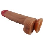 Pretty love wells 6.3" silicone dildo with harness briefs - obrazek 9