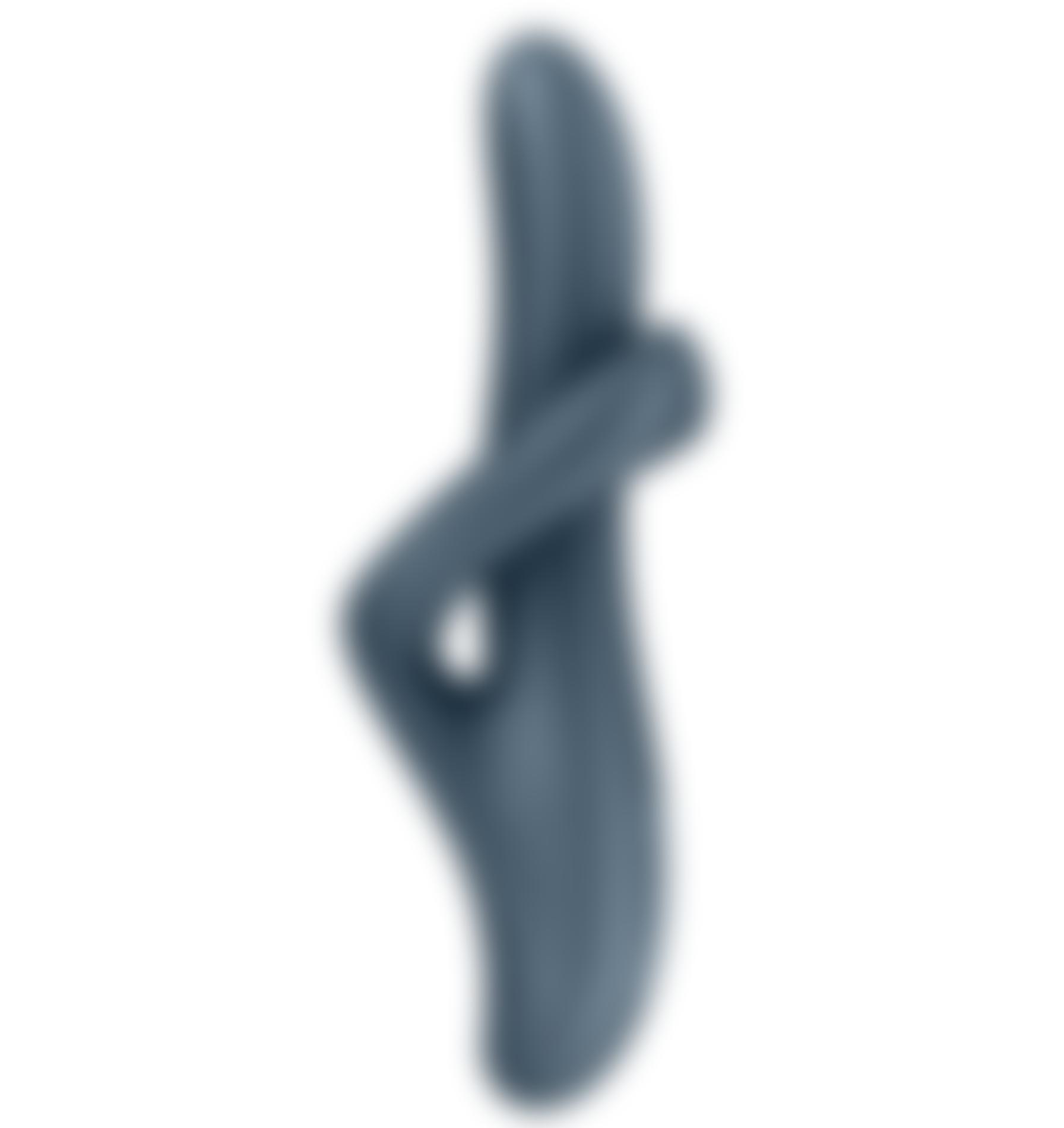 Satisfyer Heat flex 4 - wibrator z ruchami obrotowymi - ciemnoszary