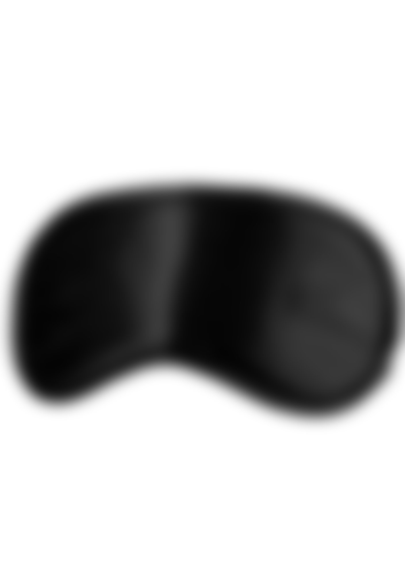 Ouch! Eyemask czarna maska na oczy