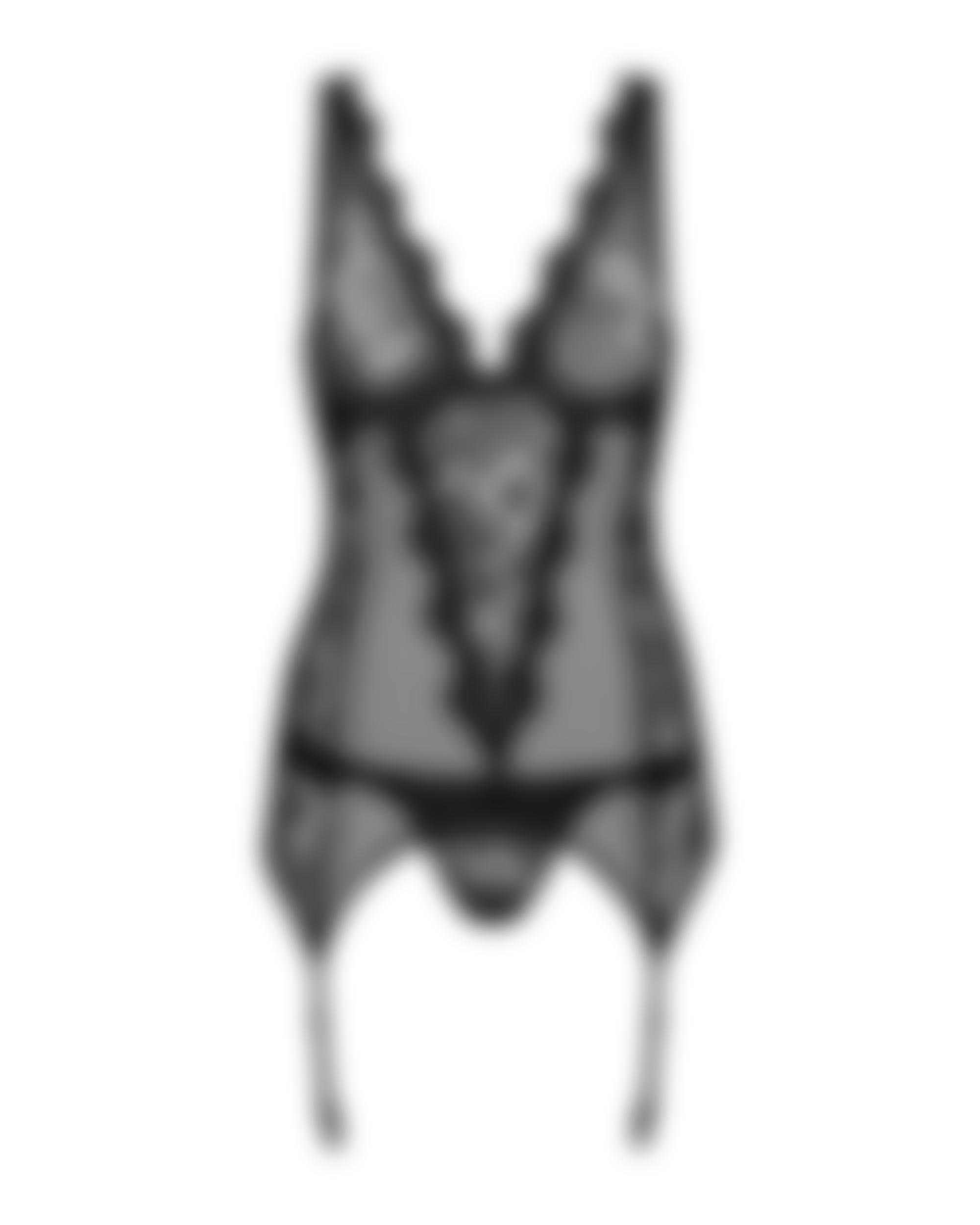 Obsessive Emperita gorset i stringi S/M