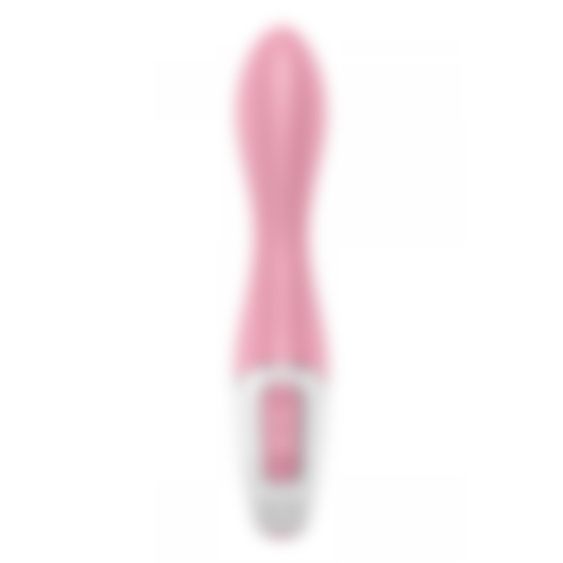 Satisfyer Air Pump Vibrator 2 - wibrator z pompką - jasnoczerwony